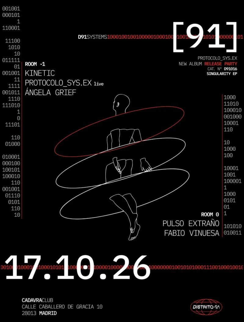 Distrito 91 : Kinetic, Protocolo Sys.ex live