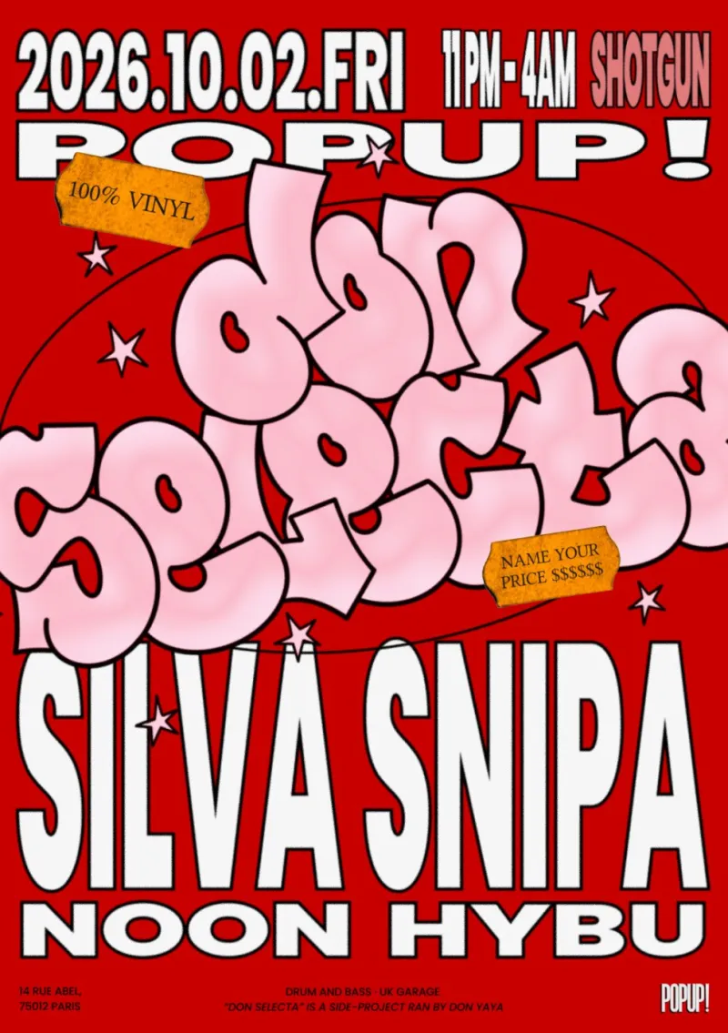 DON SELECTA #3 (100% Vinyl): Silva Snipa (UK), NOON, Hybu