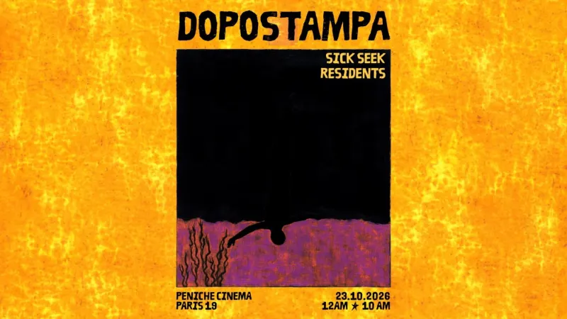 DOPOSTAMPA #12, La Péniche Cinéma Paris, 23 October 2026