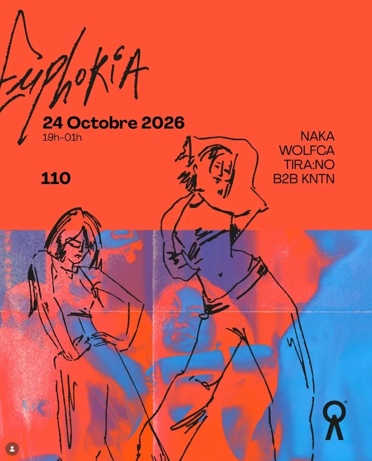 Euphoria, Naka, Wolfca, Tira:no b2b KNTN, 110 Club Lyon, 24 October 2026