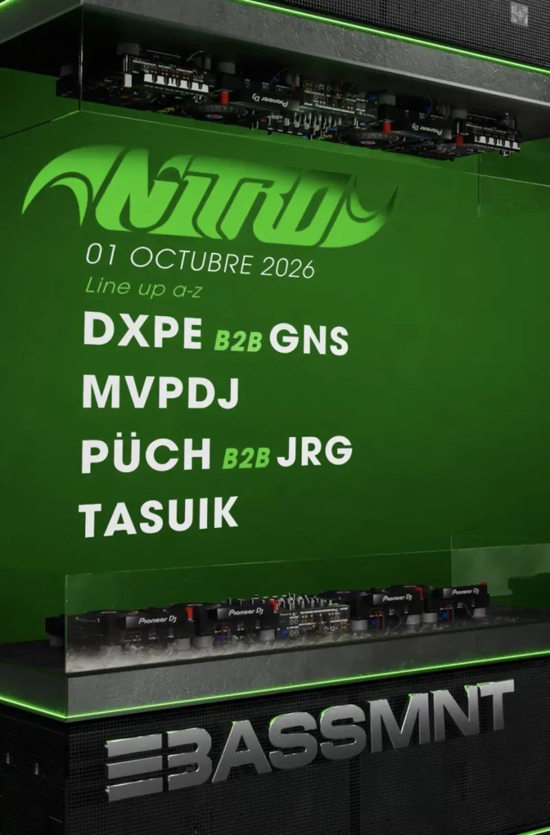NITRO: DXPE B2B GNS + Tasuik + PÜCH B2B JRG + MVPDJ