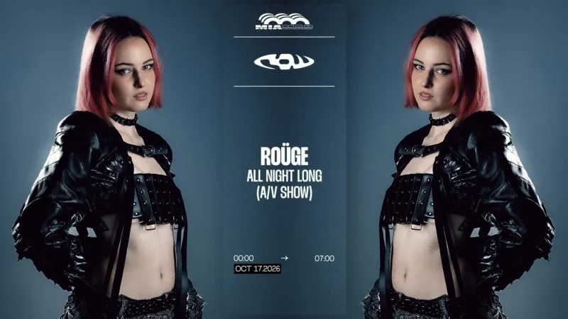 RAW, ROÜGE all night long A/V show, Mia Mao Paris, 17 October 2026