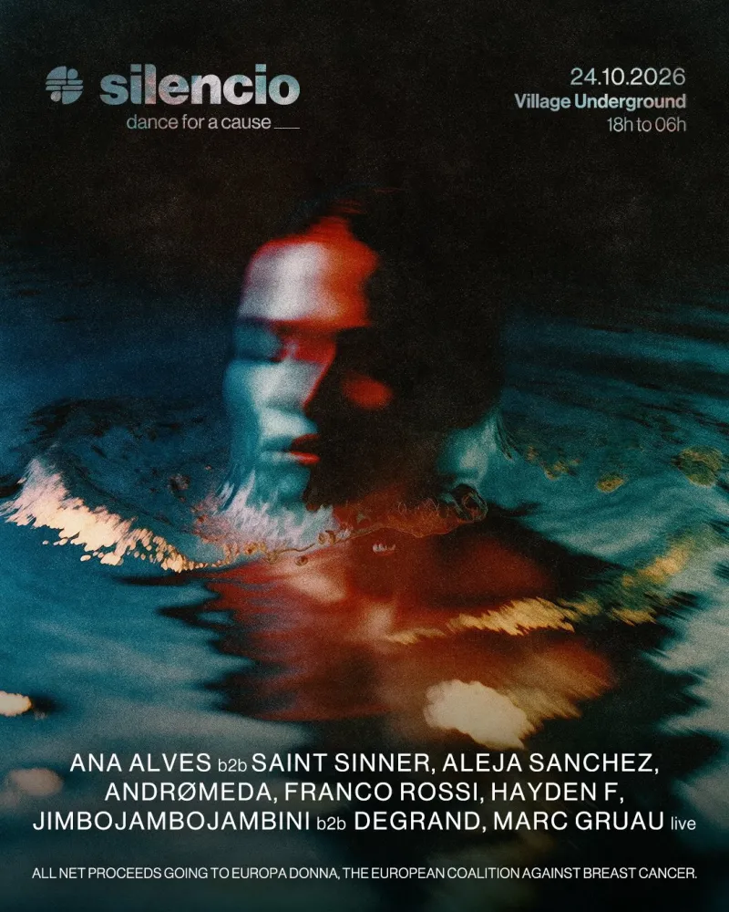 Silencio Dance for a Cause, Village Underground Barcelona, 24 October 2026
