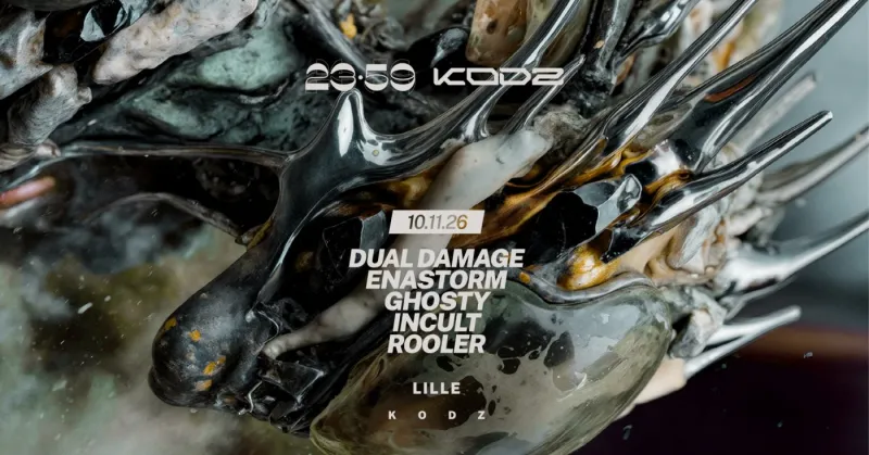 23:59 : ROOLER, Dual Damage, INCULT, GHOSTY, ENASTORM : affiche officielle