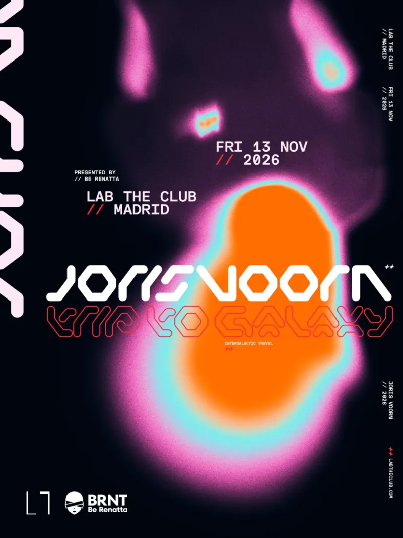 Joris Voorn pres. A Trip To Galaxy : affiche officielle