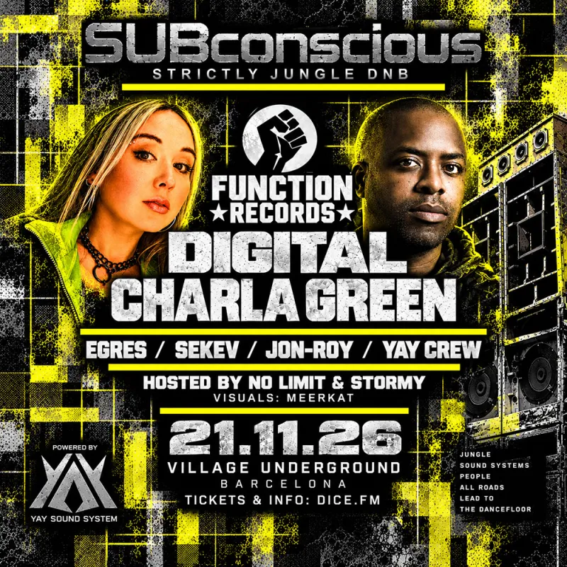 SUBconscious : Digital & Charla Green : affiche officielle