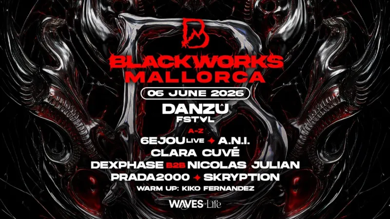 Blackworks x Danzú Mallorca 2026 : affiche officielle