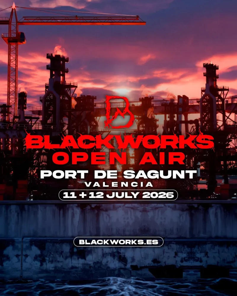 Blackworks Open Air Valencia 2026 : affiche officielle
