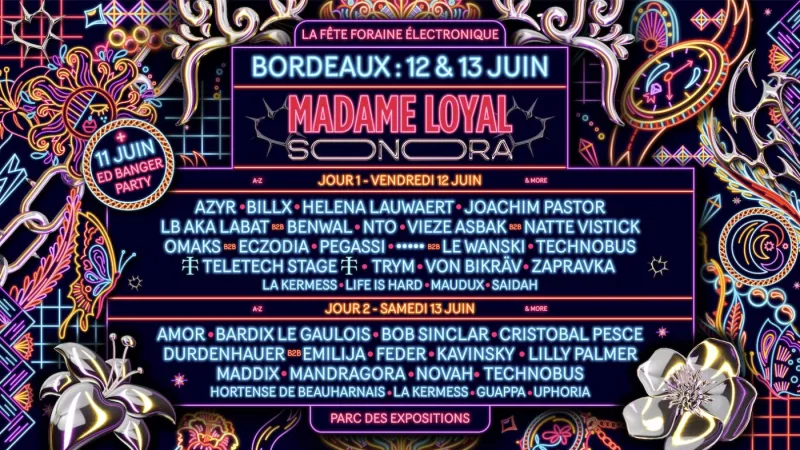 Madame Loyal x Sonora Bordeaux 2026