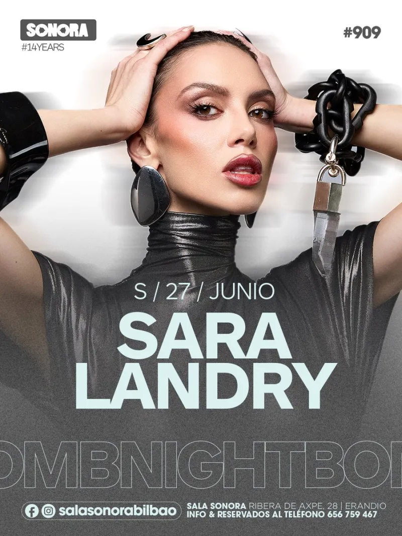 Sara Landry at Sala Sonora (Bilbao)